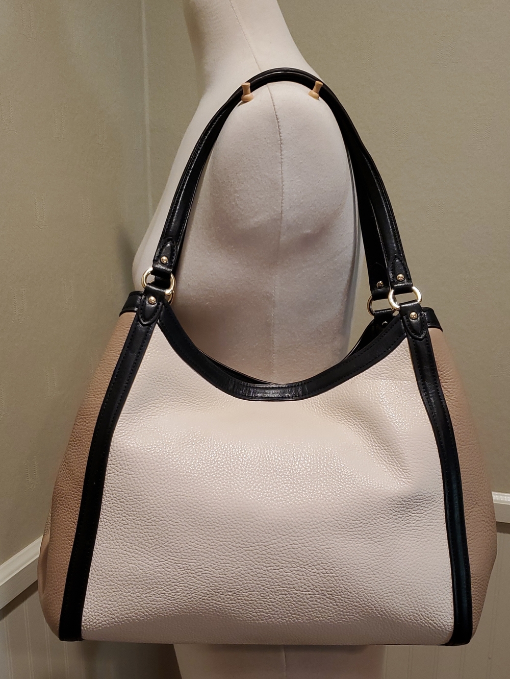 Like NEW Coach Colorblock Kristy Shoulder Bag - Picture 5 of 14